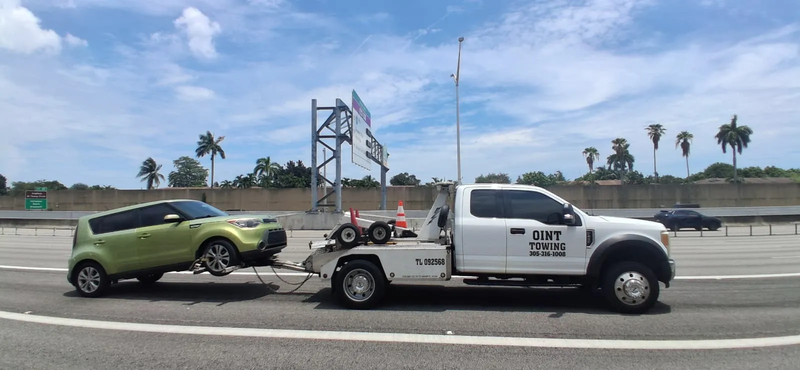Motorcycle Towing — Oint Towing INC