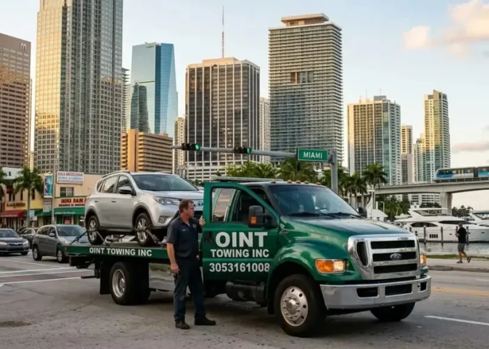 Oint Towing fleet photo