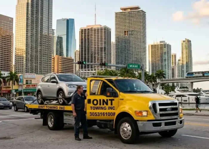 Oint Towing fleet photo