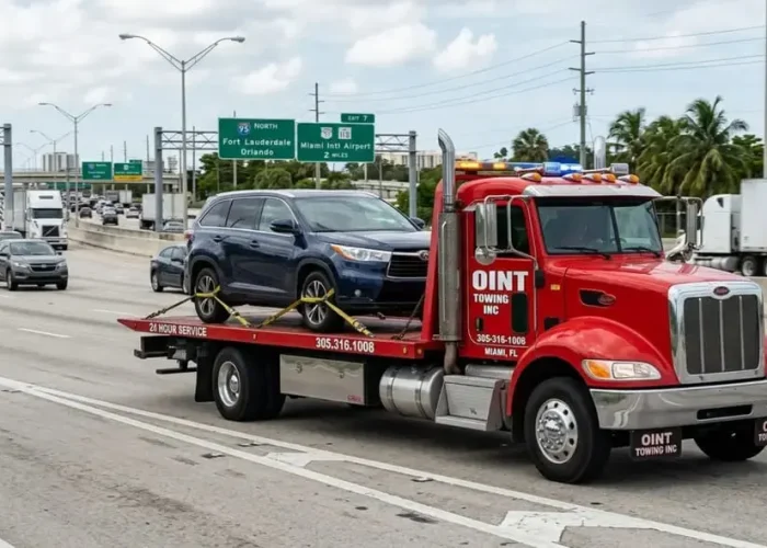 Oint Towing fleet photo